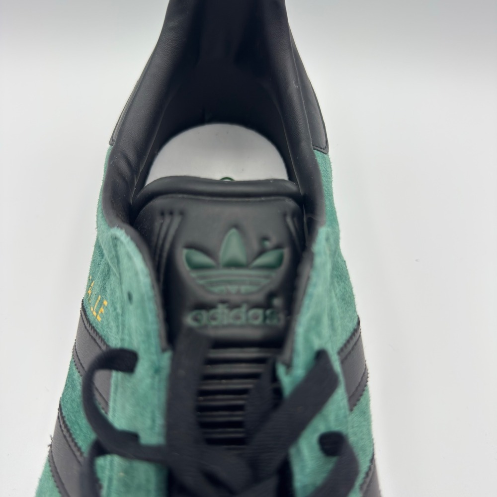 Adidas Gazelle Collegiate Green Core Black Suede Sneakers BB5487 Mens 14 - Picture 16 of 16